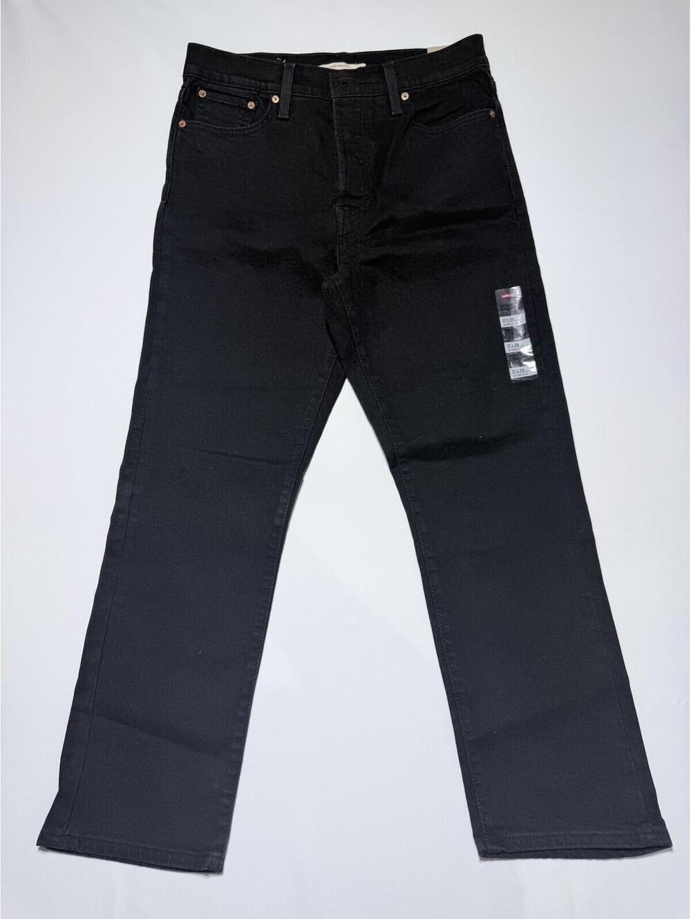 Levi's Black Stretch Denim Jeans, Size 31x28